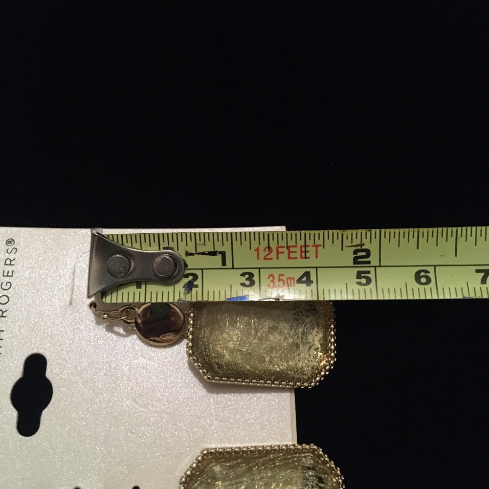 Kim Rogers Vintage Dangle Hook Earrings - Picture 8 of 8